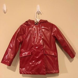 Baby Gap Red Raincoat